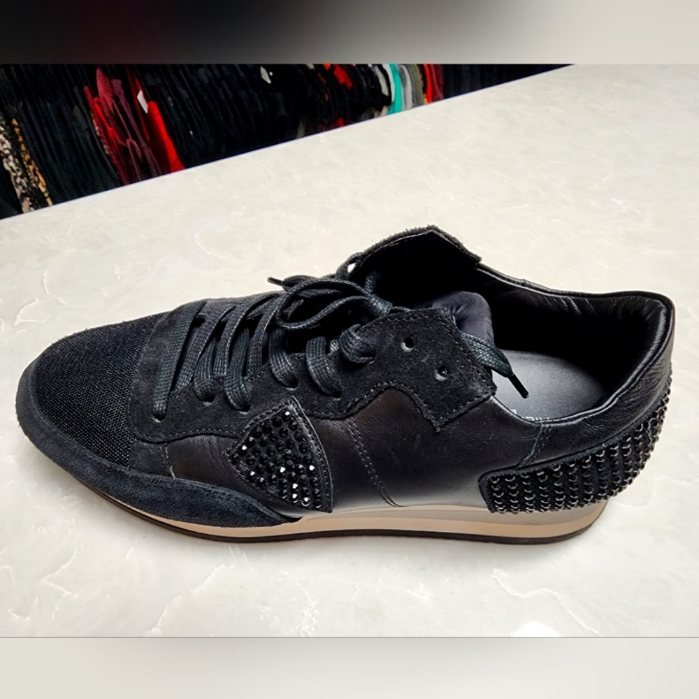 Philippe Model ladies black sneakers, size 41 (10)